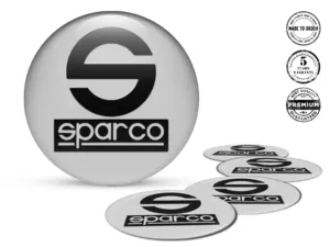Sparco Domed Stickers Advanced Radiant Pulse Grid